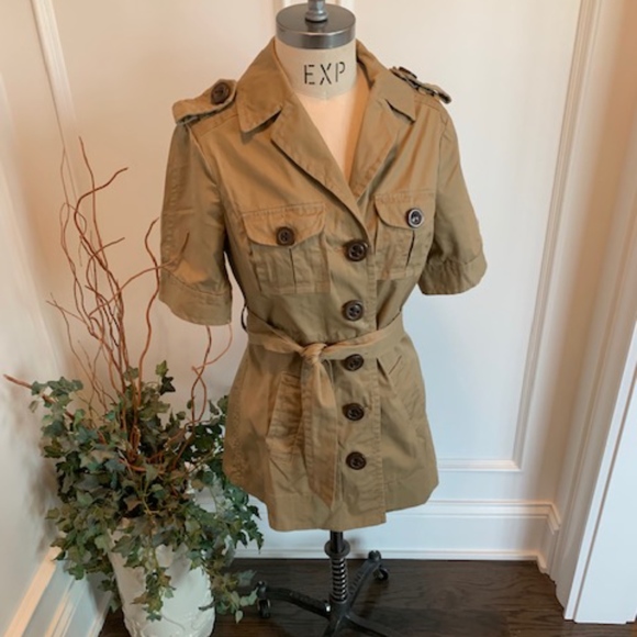 Forever Twenty-one Jackets & Blazers - Forever Twenty-one Women's Safari Khaki Jacket
